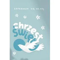 Zaproszenie Chrzciny (5 szt)