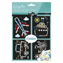 Zestaw kreatywny Crafty �rodki transportu Avenue Mandarine