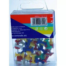 Grand Pinezki tablicowe kolorowe 50 szt.