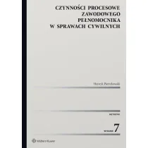 Czynno�ci procesowe zawodowego pe�nomocnika w sprawach cywilnych