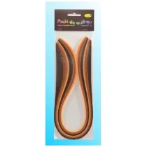 Galeria Hobby Paski do quillingu br�zowe 10 mmx50 cm