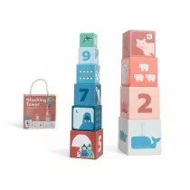 Piramida edukacyjna Zwierzta Arktyki Bs Toys