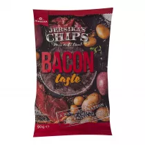 Jersikas Chipsy ziemniaczane o smaku bekonu 90 g
