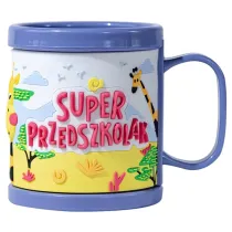 Be-Happy Gifts Kubek dla dziecka 3D Super przedszkolak