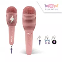 Mikrofon Karaoke Bluetooth zawieszki USB WOW KIDS EUROSWAN