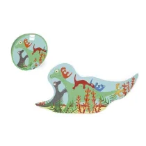 Puzzle konturowe 30 el. Dinozaury Scratch