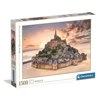 Puzzle 1500 el. HQ The Mount Saint - Michel Rising Clementoni