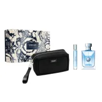 Versace Zestaw Pour Homme Woda toaletowa + Woda toaletowa + Kosmetyczka 100 ml