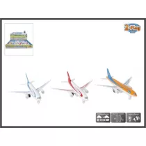 SAMOLOT MET DZWIE/SWIAT P/B 18CM Hipo