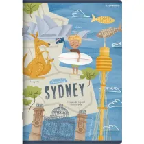 Top-2000 Zeszyt A5 Cities of the World kratka 16 kartek