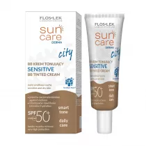 Floslek Sun Care Derma krem BB do twarzy SPF50+ Sensitive 30 ml