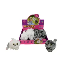 Pluszowy Kotek Cute Plush Pet 1szt.mix Norimpex
