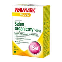 Walmark Selen organiczny 100 mcg Suplement diety 30 tab.