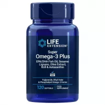 Life Extension Super Omega-3 Plus EPA/DHA Suplement diety 120 kaps.