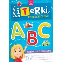 Ksieczka z naklejkami Literki przedszkolaka