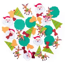 Dalprint Naklejki z pianki weso�e �wi�ta 48 szt.