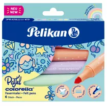 Pelikan Flamastry Colorella Super Pastel 6 szt.