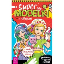 Supermodelki z naklejkami. Kolorowanka przyjaci�ki zwierz�t