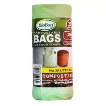 BioBag Worki na mieci na odpady i zmieszane (kompostowalne i biodegradowalne) 20 L 20 szt.