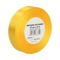 Brewis Wst��ka satynowa ��ta 25mm x 32m