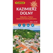 Kazimierz Dolny. Mapa turystyczna w skali 1: 35 000