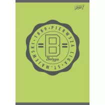St. Majewski Zeszyt A5 laminowany Biologia - �ciaga kratka 60 kartek