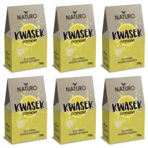 Naturo Kwasek cytrynowy do zastosowania w gospodarstwie domowym zestaw 6 x 500 g