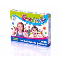 Astra Farby do malowania palcami w pudeku 4 kolory