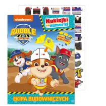 Rubble and crew. Naklejki na numerki. Ekipa Budowniczych