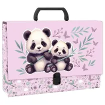 Teczka z r�czk� gruba Panda 11 DERFORM