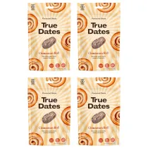 True Dates Daktyle o smaku Cinnamon Roll zestaw 4 x 100 g