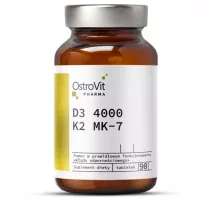 OstroVit Pharma D3 4000 + K2 MK-7 - suplement diety 90 tab.