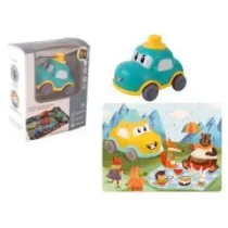 Auto puzzle 20 el. Przygoda drogowa - samochodzik Pro Kids