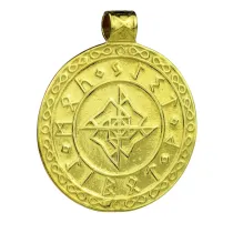 Sotis Sigil V-Talizman mocy wewn�trznej Ag925 + Au 24kar, 6g