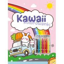 Kawaii kolorowanki rowa