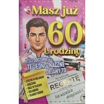 Yeku Karnet Urodziny 60 damskie