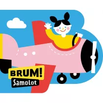 Wykrojnik. Seria Brum! Samolot