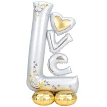 Amscan Balon foliowy AirLoonz Wedding Love 73x147cm