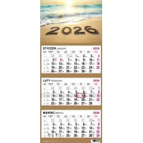 Kalendarz 2026 Trjdzielny Plaa