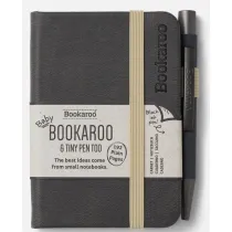 If Bookaroo Notatnik A7 z d�ugopisem - szary