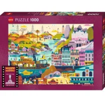 Puzzle 1000 el. Filmy Wesa Andersena Heye
