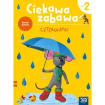 Ciekawa zabawa. Czterolatki. Karty pracy. Cz�� 2