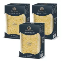 Bartolini Artisan Makaron durum 8-jajeczny krajanka Zestaw 3 x 200 g