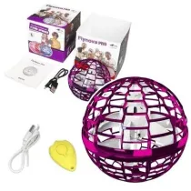 Kula latajca flynova sterowana rk LED 10cm r Leantoys