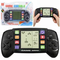 Gra elektroniczna konsola tetris czarna LeanToys
