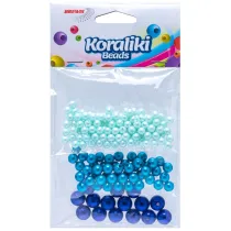 Brewis Koraliki do nawlekania niebieskie 36g