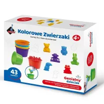 Kolorowe zwierzaki - liczmany Askato