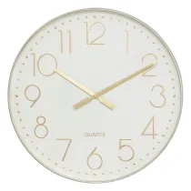 Zegar cienny okragy 51 cm biay Laure