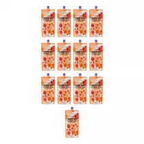 Owolovo Smoothie Pouch Jabko-Marchewka-Truskawka Zgrzewka 13 x 250 ml
