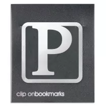 If Metalowa zakadka - Litera P Clip-on